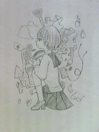 dreamer  現実見すぎないで夢はおっきいほうがいいよねっ 過去に描いたものです